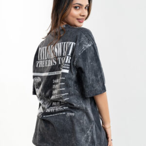 Women's Graphic Printed Oversized T-Shirt - Image 3