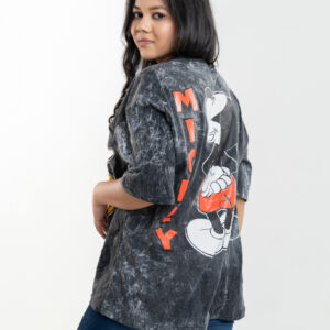 Women's Graphic Printed Oversized T-Shirt - Image 2