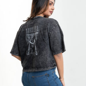 Stylish Printed Crop Top For Women - Image 2