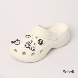 Playful Pals Clogs - White - Image 1