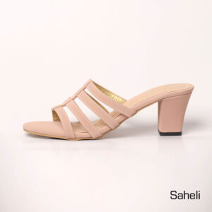 Saheli Strappy Elegance Sandals - Pink - Image 2
