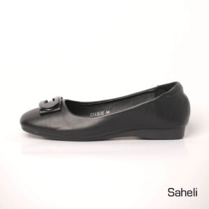 Grace Loop Comfort Flats - Black - Image 2
