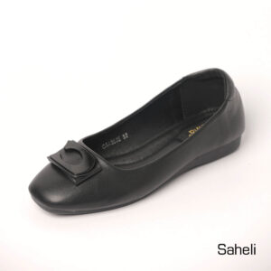 Grace Loop Comfort Flats - Black - Image 1