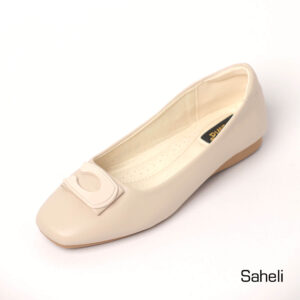 Grace Loop Comfort Flats - Beige - Image 1