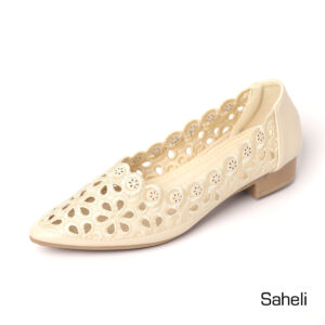 Blossom Cutout Comfort Flats - Beige - Image 1