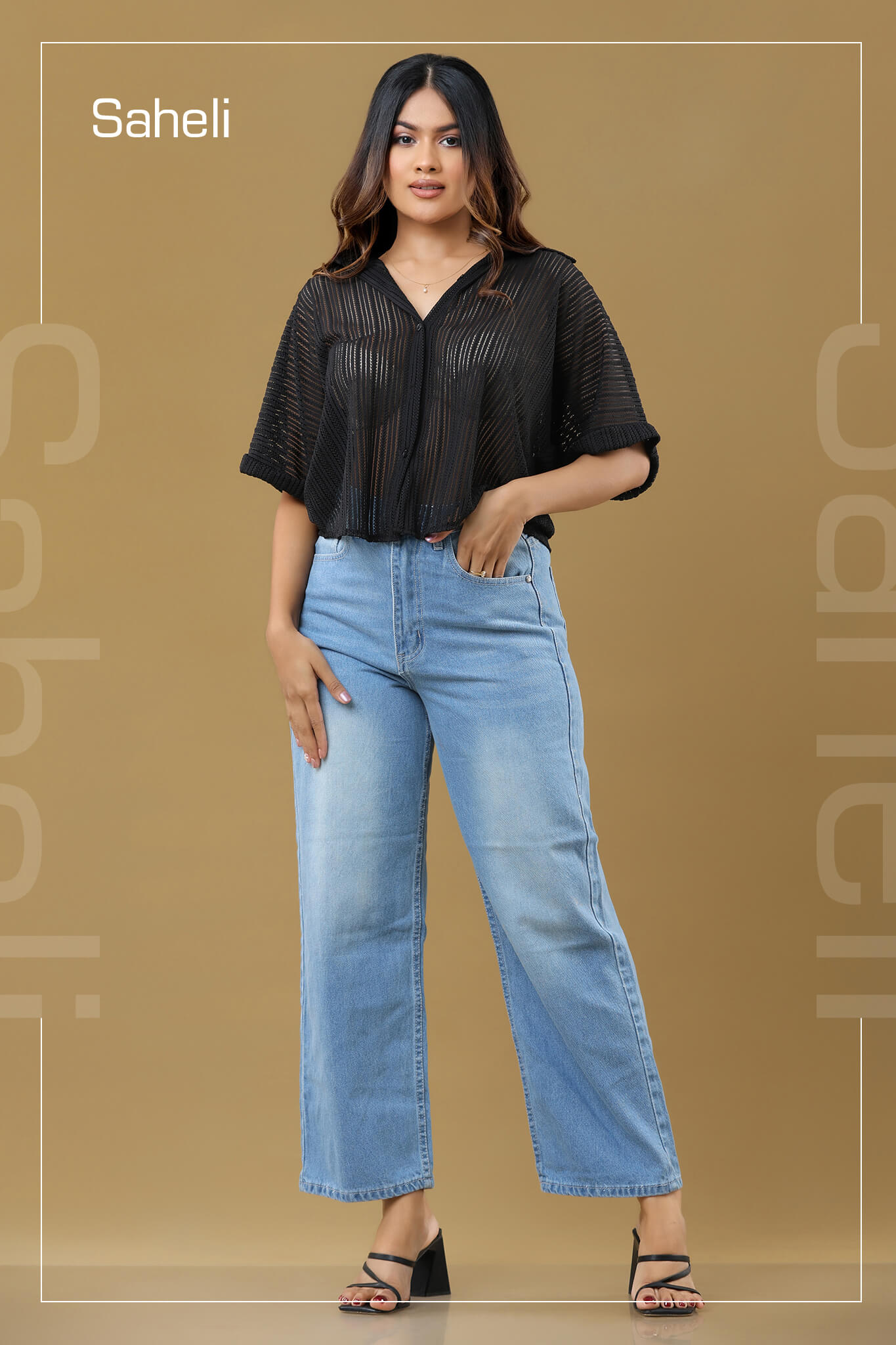 Everyday Comfort Straight-Leg Denim Trouser
