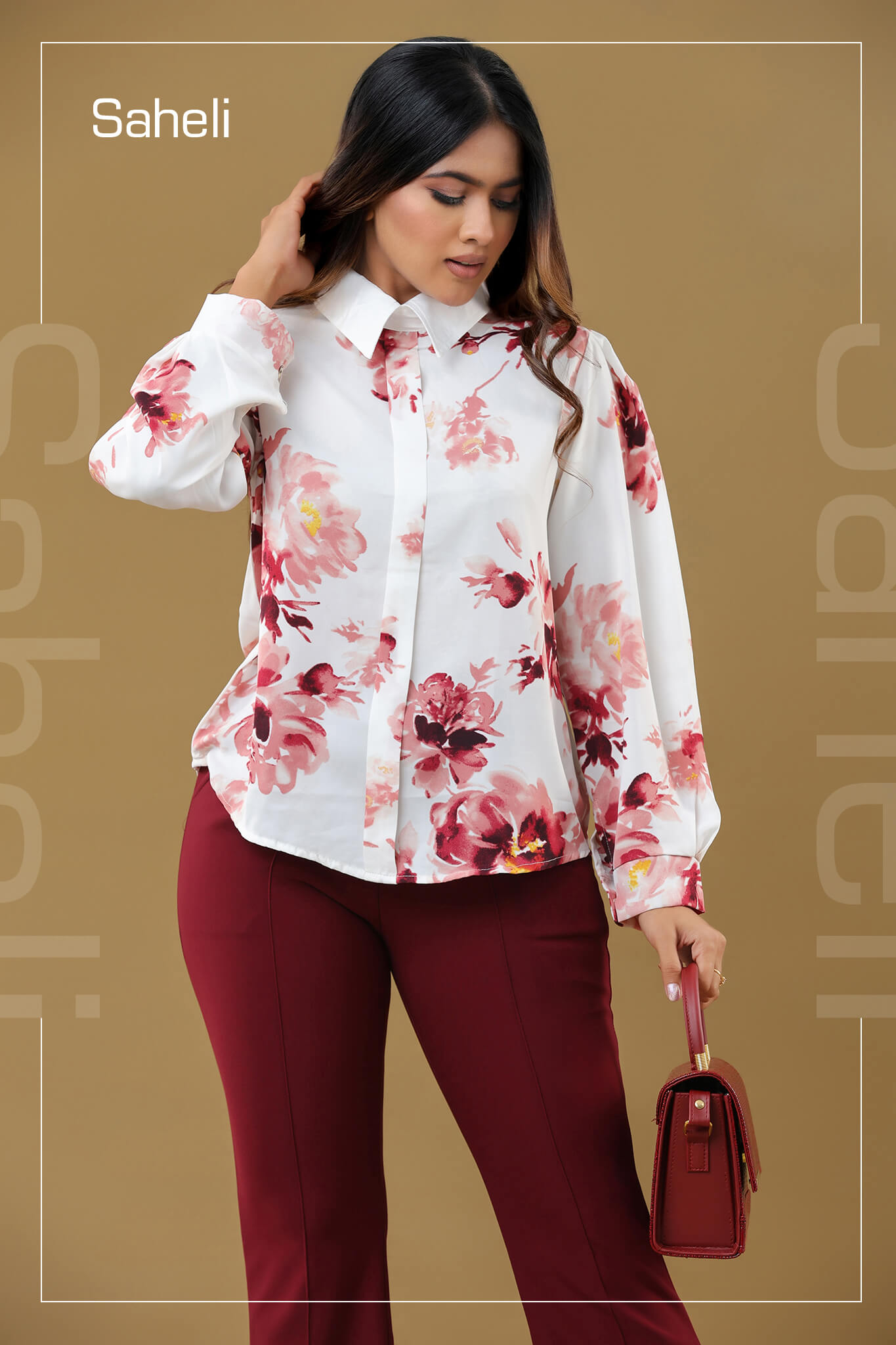 Floral Grace Long Sleeve Blouse