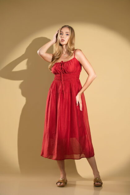 Luna Whisper Midi Dress